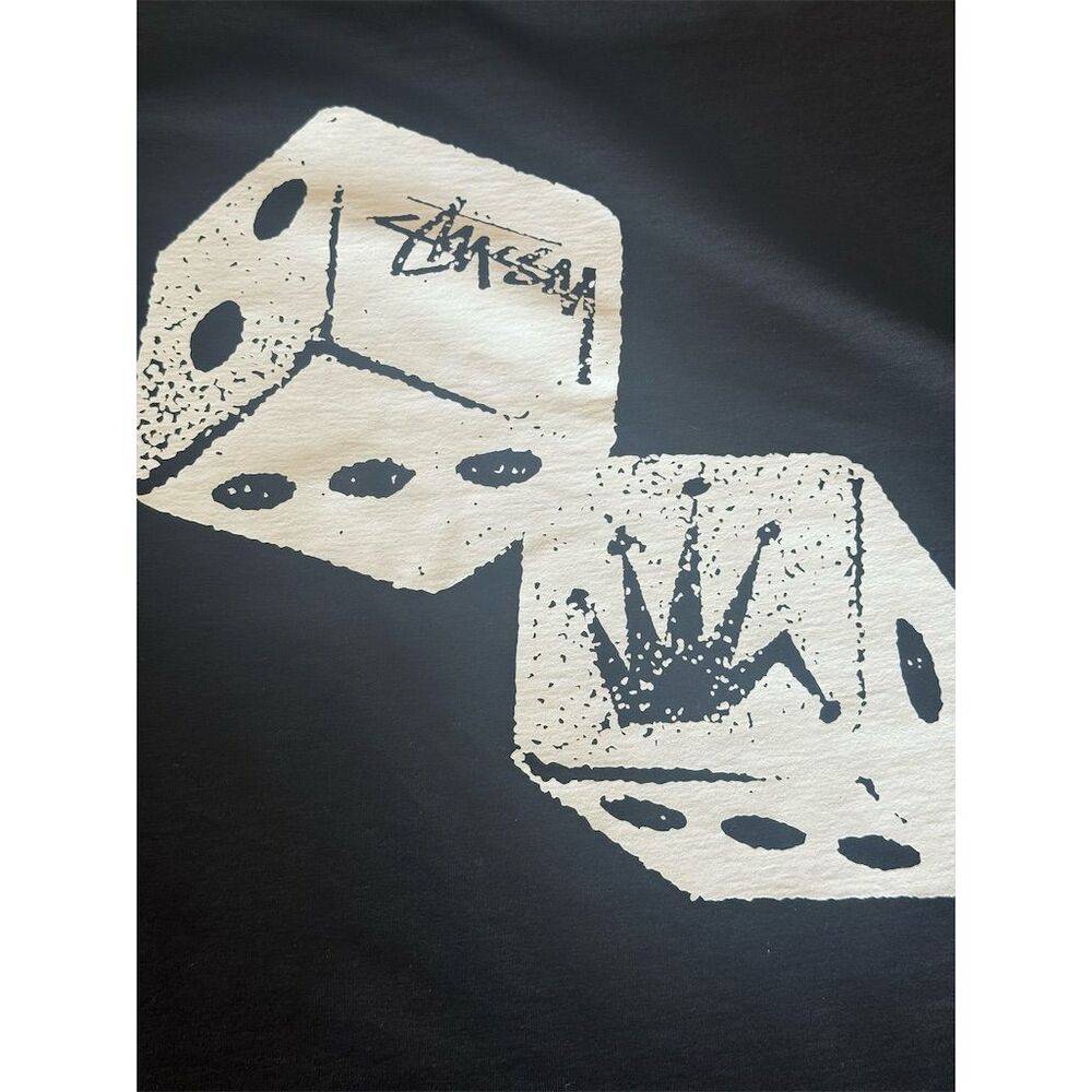 Stussy Black Crewneck T-Shirt